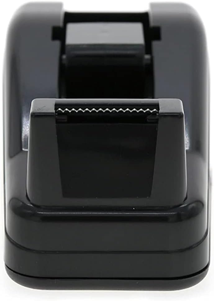 ROSEUP Desktop Tape Dispenser Cute Light Office Tape Dispensers, Nano Pads Fix Base, Black - Image 5